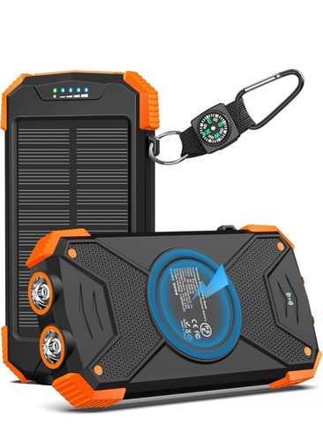 Solar power bank charger - power,