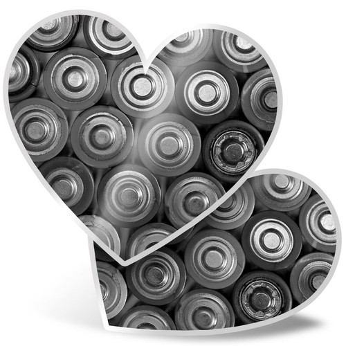 Heart stickers bw - 2,
