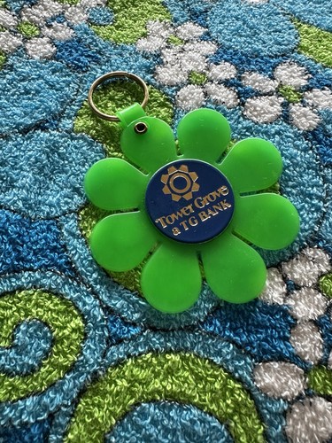 Vintage green flower power - vintage,