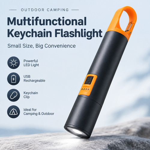 Keyring torch usb - usb, c